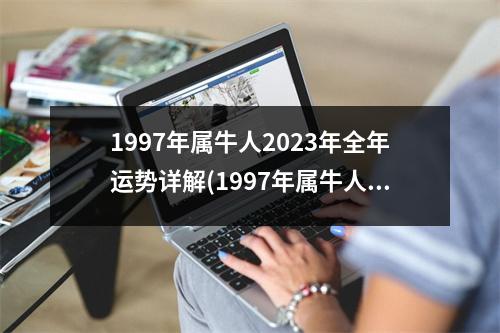 1997年属牛人2023年全年运势详解(1997年属牛人2023年财运)