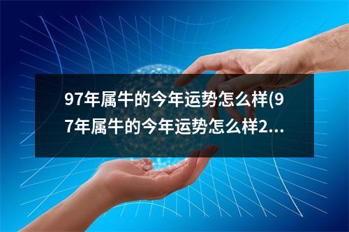 97年属牛的今年运势怎么样(97年属牛的今年运势怎么样2023)