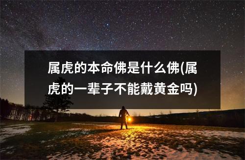 属虎的本命佛是什么佛(属虎的一辈子不能戴黄金吗)