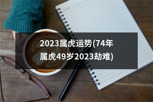 2023属虎运势(74年属虎49岁2023劫难)