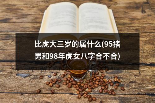 比虎大三岁的属什么(95猪男和98年虎女八字合不合)