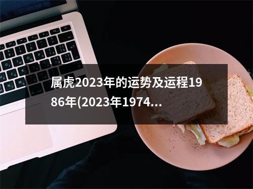 属虎2023年的运势及运程1986年(2023年1974年属虎人的运势)