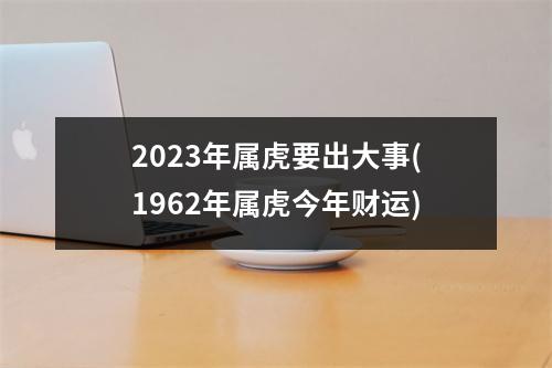 2023年属虎要出大事(1962年属虎今年财运)