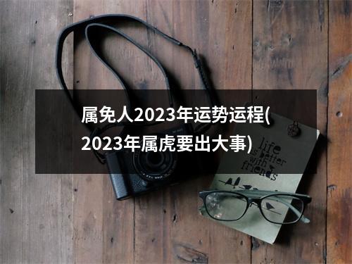 属免人2023年运势运程(2023年属虎要出大事)