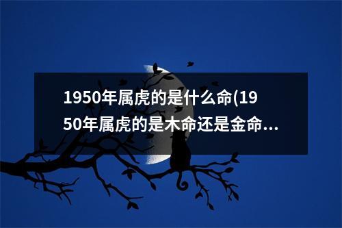 1950年属虎的是什么命(1950年属虎的是木命还是金命)