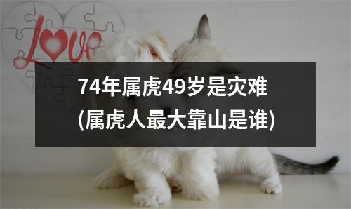 74年属虎49岁是灾难(属虎人大靠山是谁)