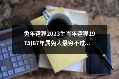 兔年运程2023生肖年运程1975(87年属兔人穷不过36岁)