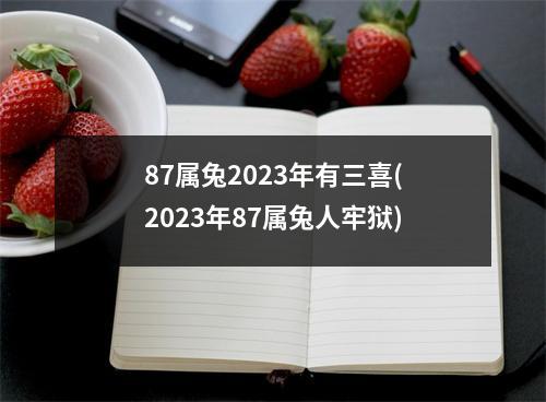 87属兔2023年有三喜(2023年87属兔人牢狱)