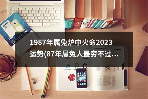 1987年属兔炉中火命2023运势(87年属兔人穷不过36岁)