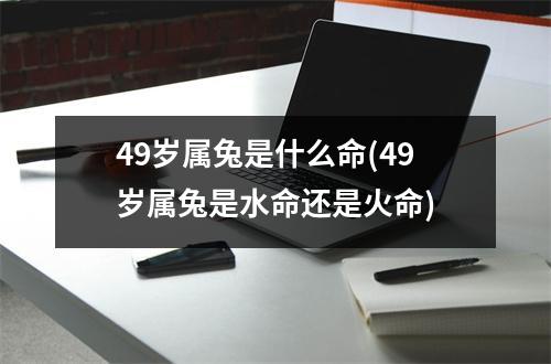 49岁属兔是什么命(49岁属兔是水命还是火命)