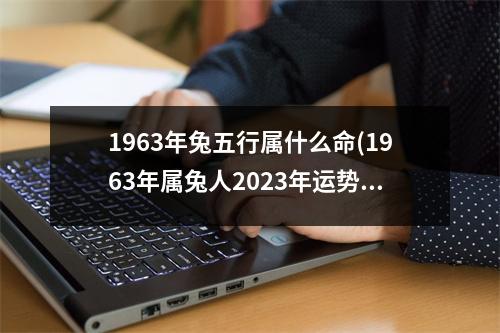 1963年兔五行属什么命(1963年属兔人2023年运势及运程)