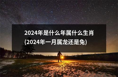 2024年是什么年属什么生肖(2024年一月属龙还是兔)