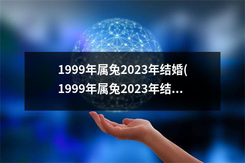 1999年属兔2023年结婚(1999年属兔2023年结婚好还是2024年结婚好)