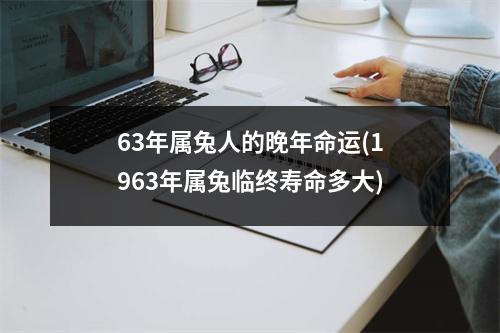 63年属兔人的晚年命运(1963年属兔临终寿命多大)