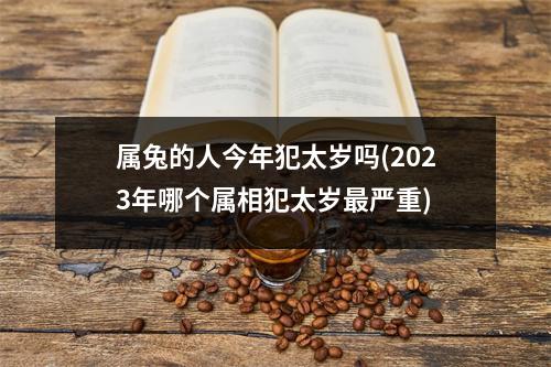 属兔的人今年犯太岁吗(2023年哪个属相犯太岁严重)