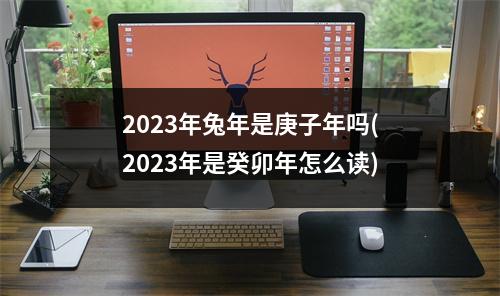 2023年兔年是庚子年吗(2023年是癸卯年怎么读)