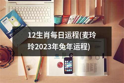 12生肖每日运程(麦玲玲2023年兔年运程)