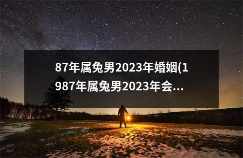 87年属兔男2023年婚姻(1987年属兔男2023年会离婚吗)