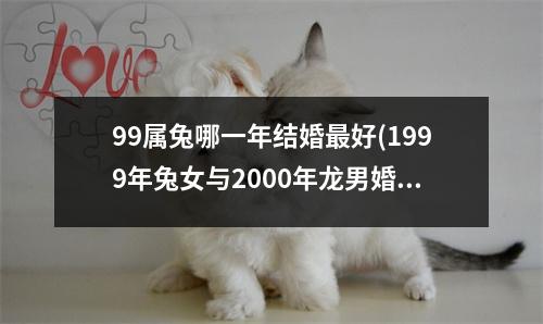 99属兔哪一年结婚好(1999年兔女与2000年龙男婚配)