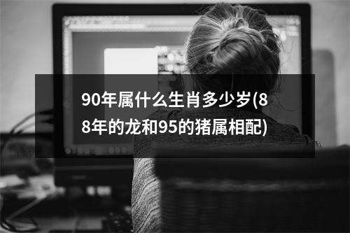 90年属什么生肖多少岁(88年的龙和95的猪属相配)