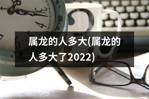 属龙的人多大(属龙的人多大了2022)