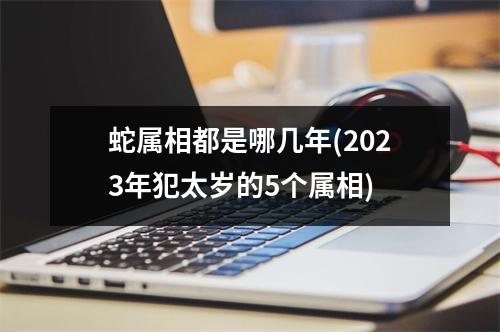 蛇属相都是哪几年(2023年犯太岁的5个属相)