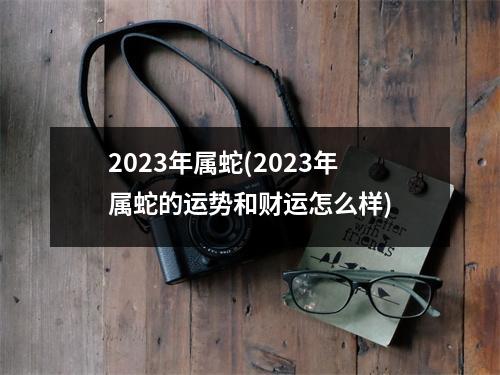 2023年属蛇(2023年属蛇的运势和财运怎么样)