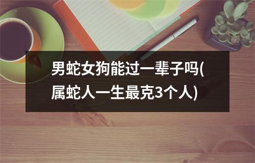 男蛇女狗能过一辈子吗(属蛇人一生克3个人)