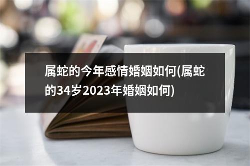 属蛇的今年感情婚姻如何(属蛇的34岁2023年婚姻如何)