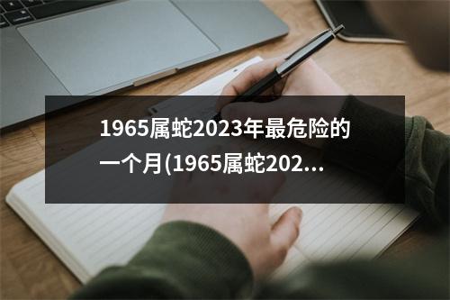 1965属蛇2023年危险的一个月(1965属蛇2023年的运势)