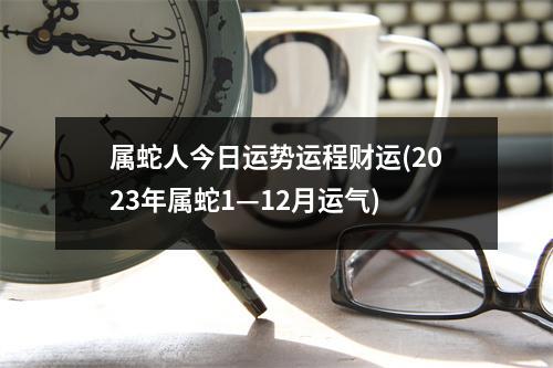 属蛇人今日运势运程财运(2023年属蛇1—12月运气)