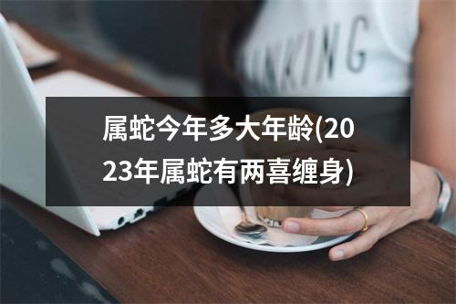 属蛇今年多大年龄(2023年属蛇有两喜缠身)