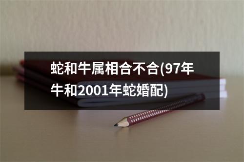 蛇和牛属相合不合(97年牛和2001年蛇婚配)