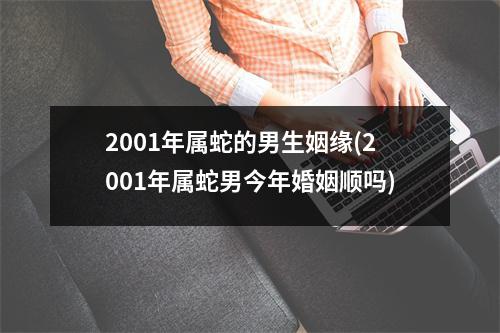 2001年属蛇的男生姻缘(2001年属蛇男今年婚姻顺吗)