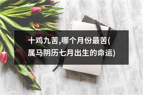 十鸡九苦,哪个月份苦(属马阴历七月出生的命运)