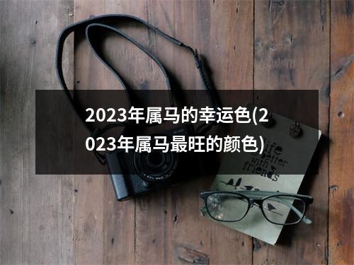 2023年属马的幸运色(2023年属马旺的颜色)