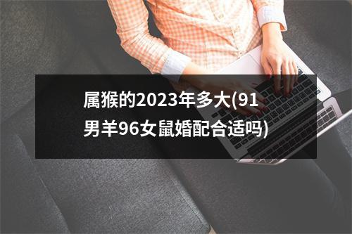 属猴的2023年多大(91男羊96女鼠婚配合适吗)