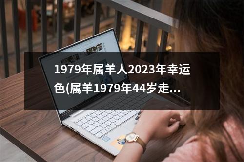 1979年属羊人2023年幸运色(属羊1979年44岁走大运)