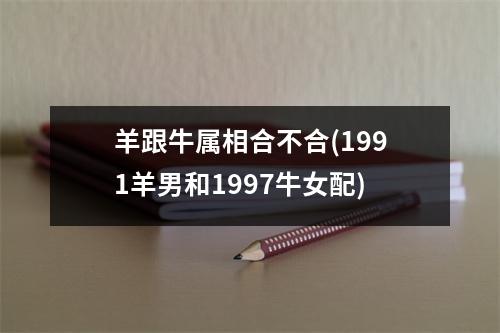 羊跟牛属相合不合(1991羊男和1997牛女配)