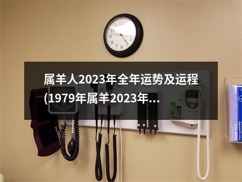 属羊人2023年全年运势及运程(1979年属羊2023年全年运势)