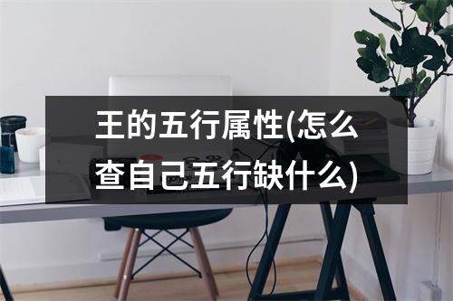 王的五行属性(怎么查自己五行缺什么)