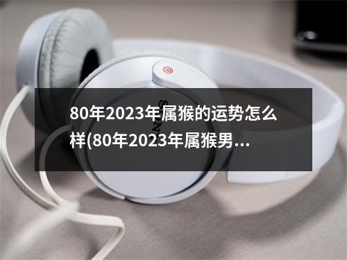 80年2023年属猴的运势怎么样(80年2023年属猴男的运势怎么样)