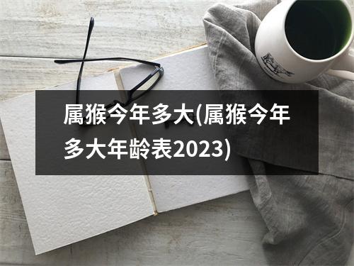 属猴今年多大(属猴今年多大年龄表2023)