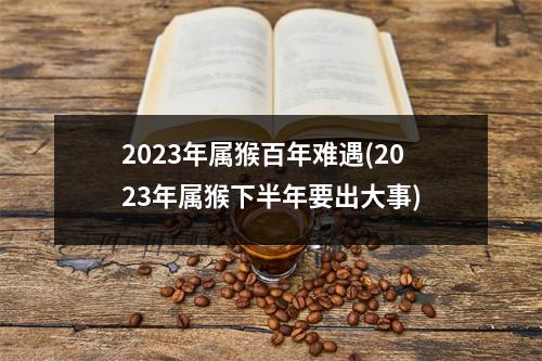 2023年属猴百年难遇(2023年属猴下半年要出大事)