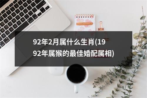 92年2月属什么生肖(1992年属猴的佳婚配属相)