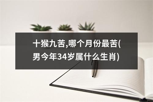 十猴九苦,哪个月份苦(男今年34岁属什么生肖)