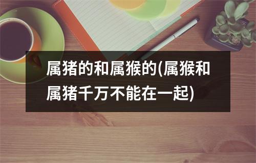 属猪的和属猴的(属猴和属猪千万不能在一起)