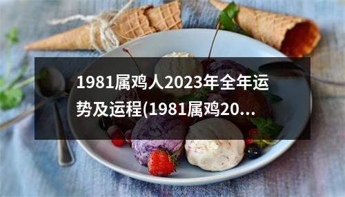 1981属鸡人2023年全年运势及运程(1981属鸡2023危险的一个月)