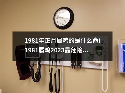 1981年正月属鸡的是什么命(1981属鸡2023危险的一个月)