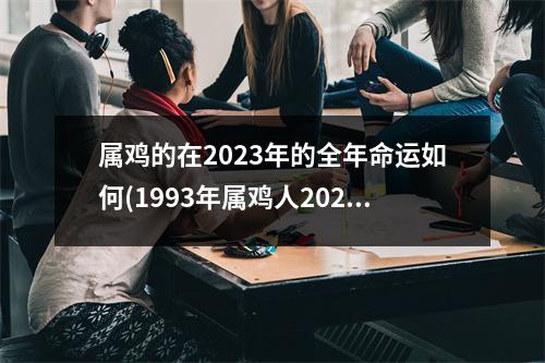 属鸡的在2023年的全年命运如何(1993年属鸡人2023年全年运势及运程)